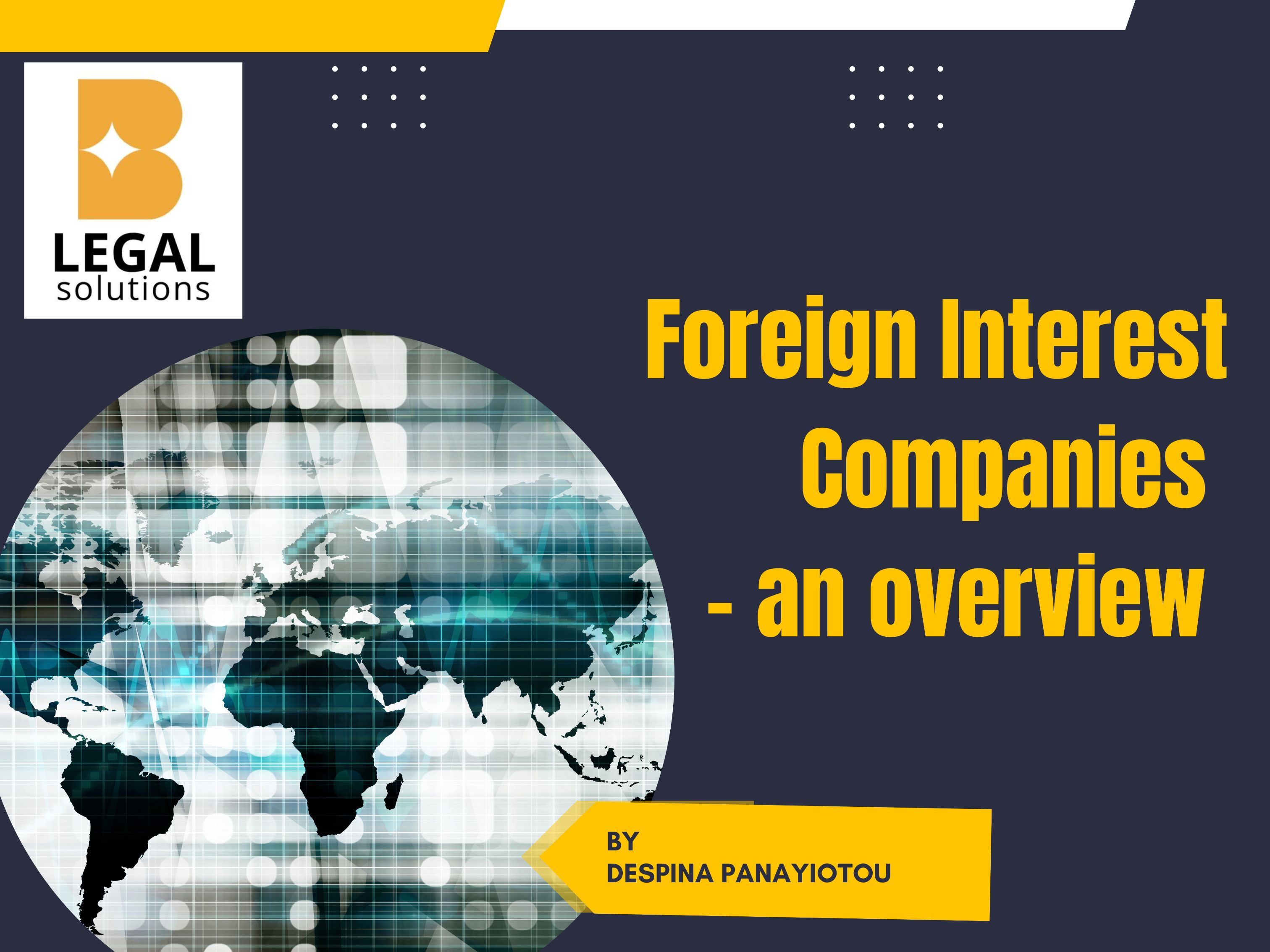 Foreign Interest Companies – an overview