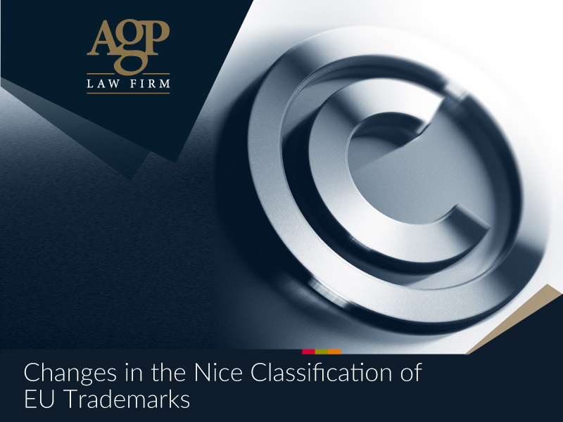 Changes in the Nice Classification of EU Trademarks