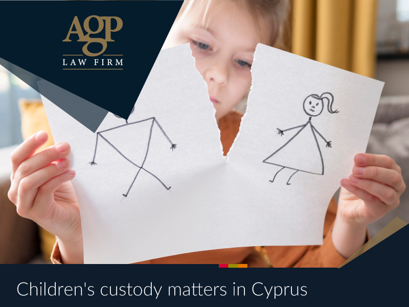 Children’s custody matters in Cyprus