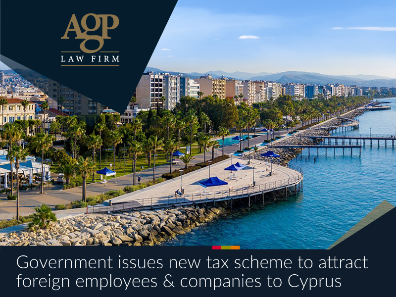 Government issues new tax scheme to attract foreign employees & companies to Cyprus