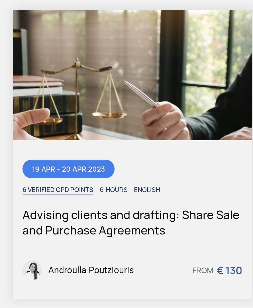 Advising clients and drafting: Share Sale and Purchase Agreements