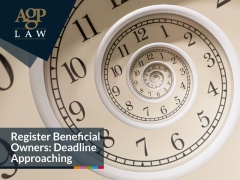 Notice to Register Beneficial Owners: Deadline Approaching for Compliance