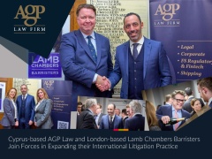 Cyprus-based AGP Law and London-based Lamb Chambers Barristers Join Forces in Expanding their International Litigation Practice