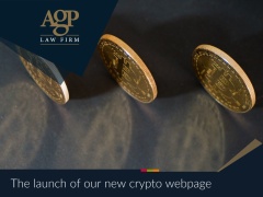 The launch of our new crypto webpage