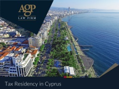 Tax residency in Cyprus