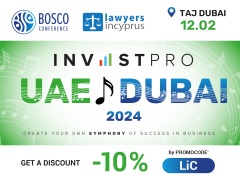 Annual international business conference InvestPro UAE Dubai 2024