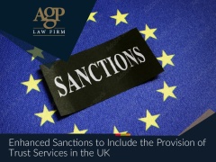 Enhanced Sanctions to Include the Provision of Trust Services in the UK