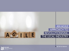 An agile approach to revolutionising the legal industry