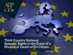 Third-Country National Spouses’ Rights in the Event of a Divorce or Death of EU Citizen.