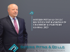 Soteris Pittas & Co LLC receives top rankings in Chambers & Partners Global 2023