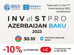 International conferences InvestPro Azerbaijan Baku 2023 – new opportunities for investors and businessmen
