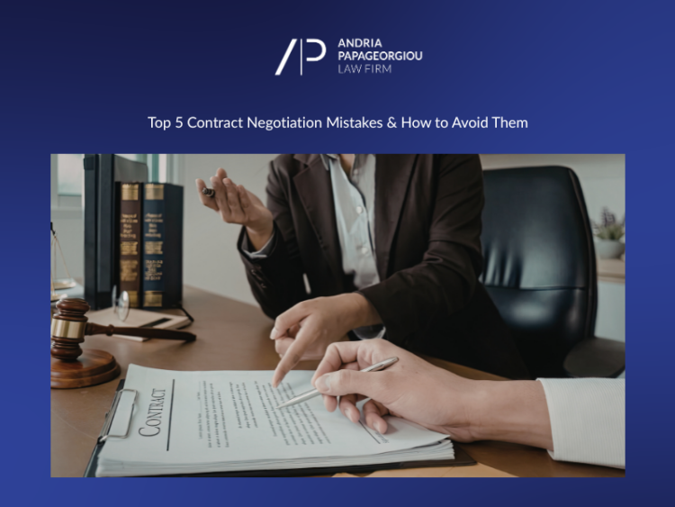 Contract Negotiation Pitfalls