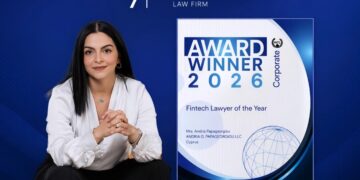Andria Papageorgiou Named Fintech Lawyer of the Year 2025 in Cyprus by INTL Global Awards 5 INTL Global Awards
